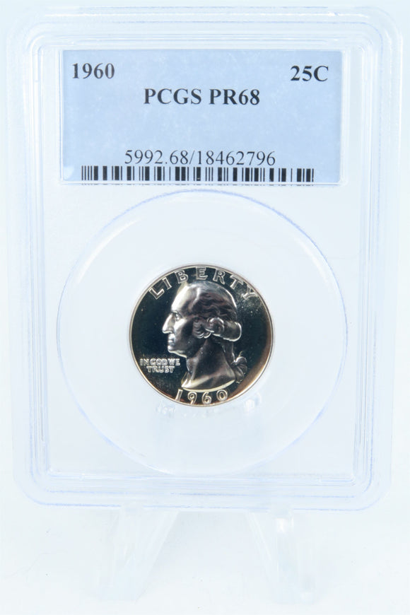 1960-P PCGS PR68 Washington Quarter Proof 25C