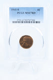 1941-S PCGS MS67RD Lincoln Wheat Cent Business Strike 1C
