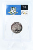 1999-D PCGS MS67 Connecticut State Quarter Business Strike 25C