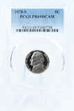 1978-S PCGS PR69DCAM Jefferson Nickel Proof 5C