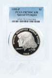 1995-P PCGS PR70DCAM Special Olympics Silver Modern Commemorative Dollar Proof