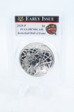 2020-P PCGS PR70DCAM Basketball Hall Of Fame Silver Commemorative Dollar Proof