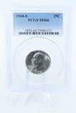 1944-S PCGS MS66 Washington Quarter Business Strike 25C