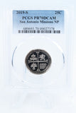 2019-S PCGS PR70DCAM San Antonio Missions NP Quarter Proof 25C
