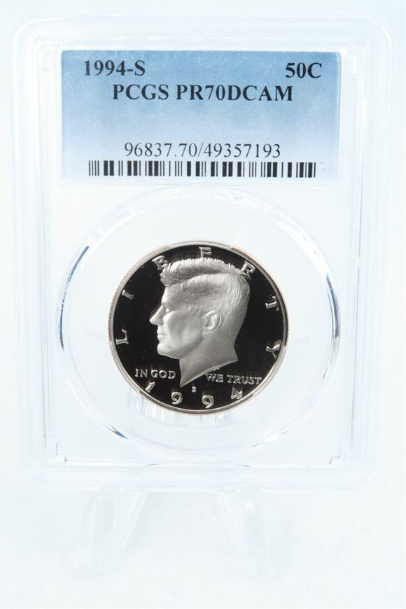 1994-S PCGS PR70DCAM Kennedy Half Dollar Proof 50C