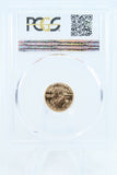 1998-P PCGS MS70 1/10th oz Gold Eagle Business Strike