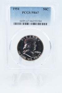 1954-P PCGS PR67 Franklin Half Dollar Proof 50C