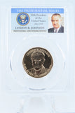 2015-D PCGS MS67 Lyndon B. Johnson Position B Presidential Dollar