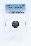 1969-S PCGS PR69DCAM Roosevelt Dime Proof 10C