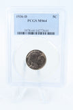 1936-D PCGS MS64 Buffalo Nickel Business Strike 5C