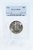 1944-P PCGS MS65 Walking Liberty Half Dollar Business Strike 50C