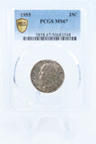 1955-P PCGS MS67 Washington Quarter Business Strike 25C
