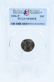 2006-P PCGS SP68FB Satin Finish Roosevelt Dime 10C