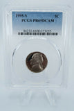 1995-S PCGS PR69DCAM Jefferson Nickel Proof 5C