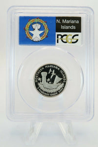 2009-S PCGS PR69DCAM Northern Mariana Islands State Quarter Proof 25C