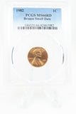 1982-P PCGS MS66RD Bronze Small Date Lincoln Memorial Cent Business Strike 1C