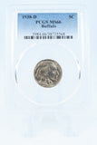 1938-D PCGS MS66 Buffalo Nickel Business Strike 5C