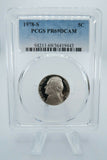 1978-S PCGS PR69DCAM Jefferson Nickel Proof 5C