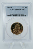 2005-S PCGS PR69DCAM Sacagawea Dollar Proof $1