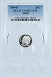 2008-S PCGS PR69DCAM Silver Roosevelt Dime Proof 10C