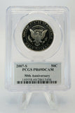 2007-S PCGS PR69DCAM Kennedy Half Dollar Proof 50C