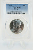 1976-S PCGS MS67 Silver Kennedy Half Dollar Business Strike Uncirculated 50C