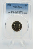 1954-P PCGS MS66 Jefferson Nickel Business Strike 5C