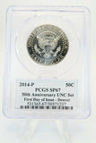 2014-P PCGS SP67 Kennedy Half Dollar 50C