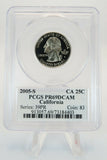 2005-S PCGS PR69DCAM California State Quarter Proof 25C