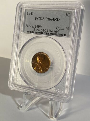 1941-P Lincoln Cent 1C Proof PCGS PR64RD