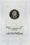 2004-S PCGS PR69DCAM Florida State Quarter Proof 25C