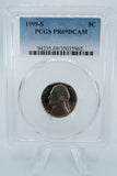 1999-S PCGS PR69DCAM Jefferson Nickel Proof 5C