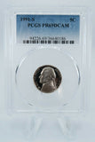 1991-S PCGS PR69DCAM Jefferson Nickel Proof 5C