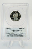 2005-S PCGS PR69DCAM Oregon State Quarter Proof 25C