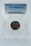 1992-S PCGS PR69DCAM Jefferson Nickel Proof 5C