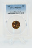 1961-P PCGS PR67RD Lincoln Cent Proof 1C