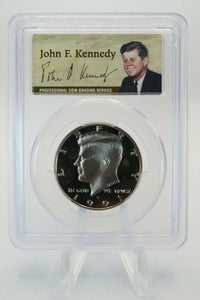 1991-S PCGS PR69DCAM Kennedy Half Dollar Proof 50C