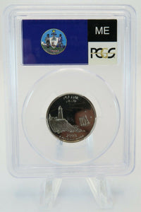 2003-S PCGS PR69DCAM Maine State Quarter Proof 25C