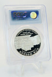 2007-P PCGS PR69DCAM Desegregation $1 Modern Commemorative Silver Proof