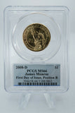 2008-D PCGS MS66 James Monroe - Position B Dollar Business Strike $1