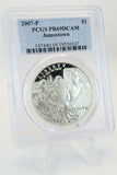 2007-P PCGS PR69DCAM Jamestown $1 Modern Commemorative Silver Proof