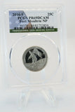 2016-S PCGS PR69DCAM Fort Moultrie National Park NP Quarter Proof 25C