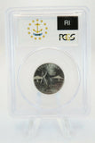 2001-D PCGS MS66 Rhode Island State Quarter Business Strike 25C