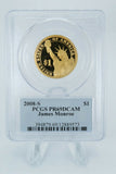 2008-S PCGS PR69DCAM James Monroe Presidential Dollar Proof $1