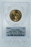 2008-P PCGS MS66 John Quincy Adams - Position B Dollar Business Strike $1