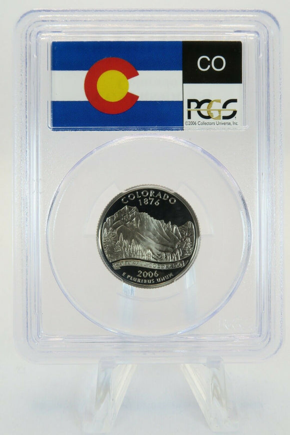 2006-S PCGS PR69DCAM Colorado State Quarter Proof 25C