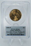 2008-P PCGS MS66 James Monroe - Position B Dollar Business Strike $1