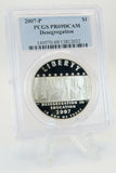 2007-P PCGS PR69DCAM Desegregation $1 Modern Commemorative Silver Proof