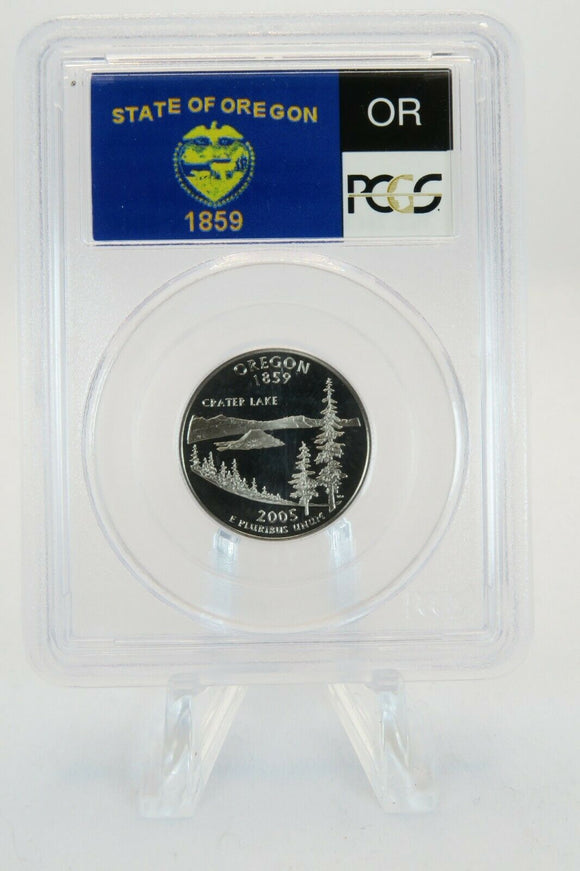 2005-S PCGS PR69DCAM Oregon State Quarter Proof 25C