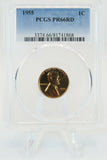 1955-P PCGS PR66RD Lincoln Cent Proof 1C